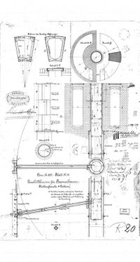 Flutmesser und Zisterne-Blatt 15-1885-sw